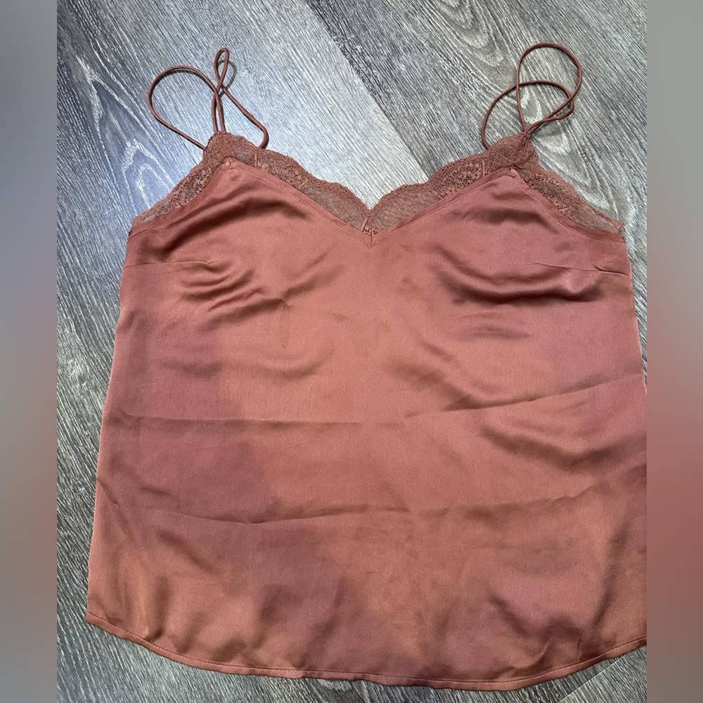 Abercrombie Lace and Satin Tank Tops